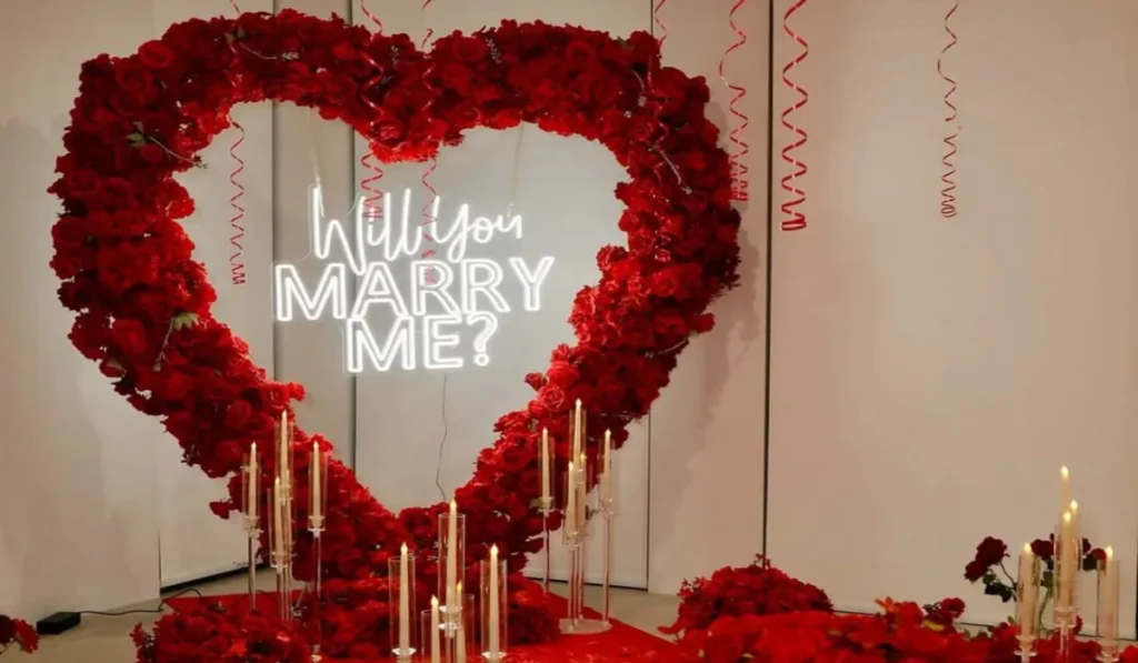 Surprise Proposal Decoration